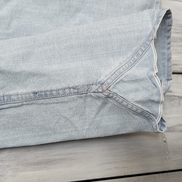 Taylor Stitch The Western Shirt in Washed Selvage Men's Size Medium 40 N… - Picture 13 of 14